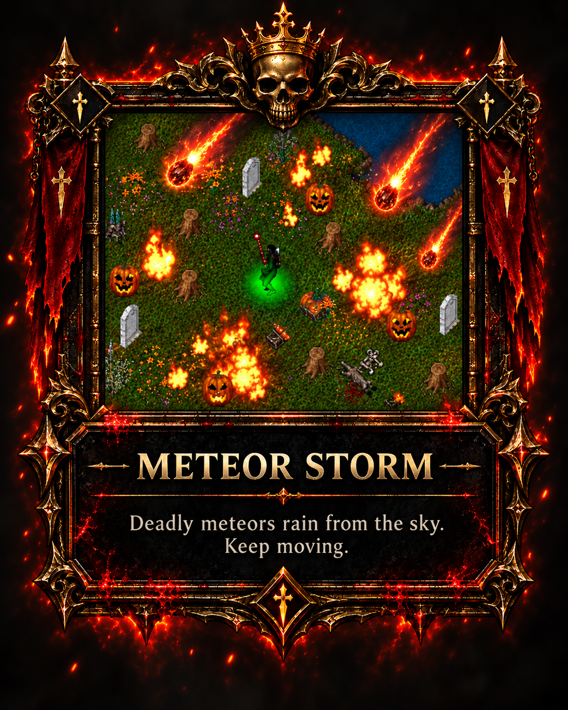 Meteor Storm feature card