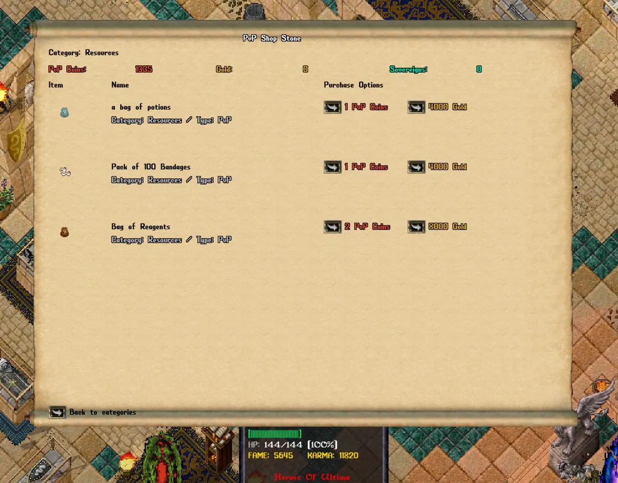 For Every Hero — Heroes Of Ultima